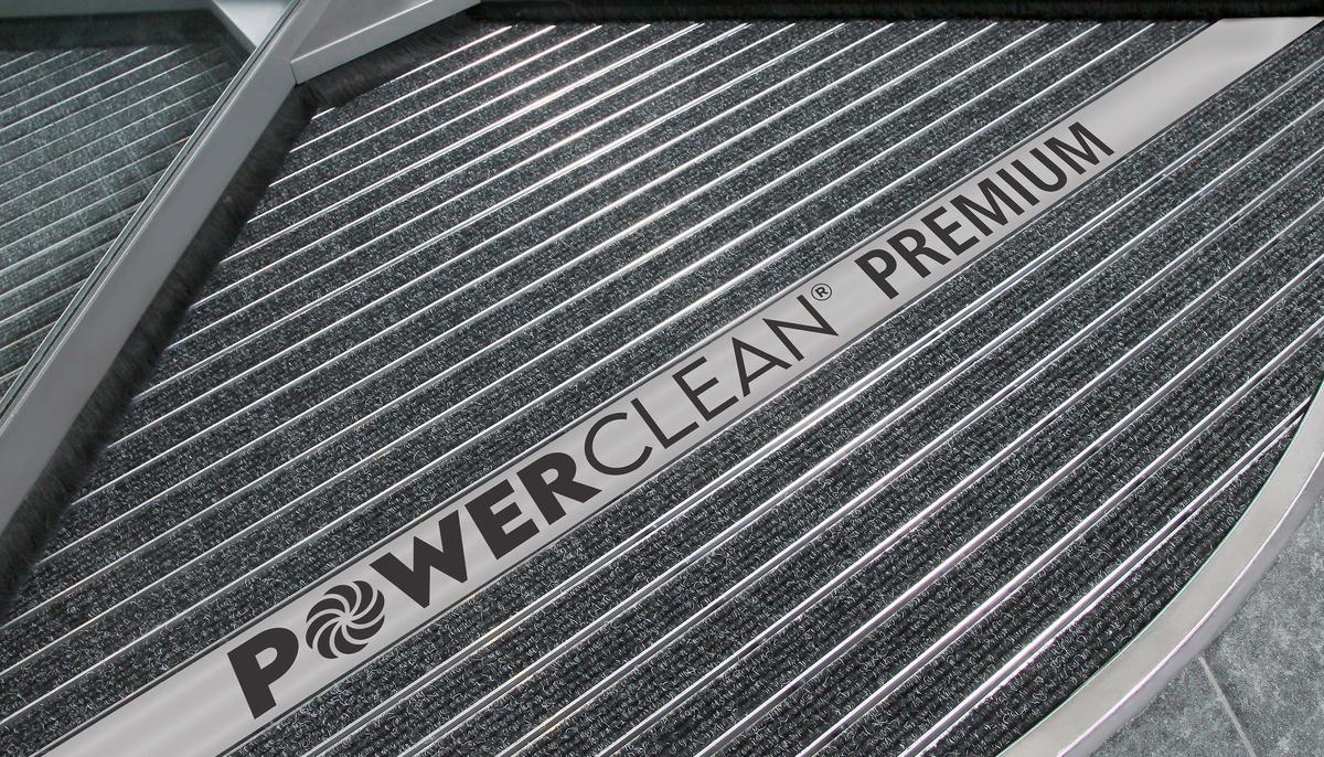 Powerclean Premium: Inngangsmatter med innovative materialer: POWERCLEAN-inngangsmatter er laget av innovative, bærekraftige materialer og sørger for svært effektiv rengjøring.