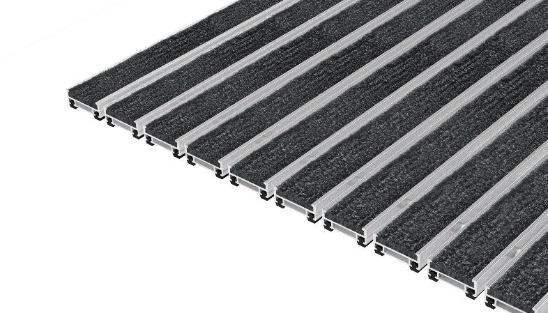 Entrance Mat Top Clean Trend Scrub 12 With Cleaning Inlay